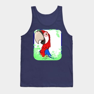 loro, amante de los loros, loro regalo, dueño de loro, loro gracioso, parrot, parrot lover, parrot gift, parrot owner, parrot funny Tank Top